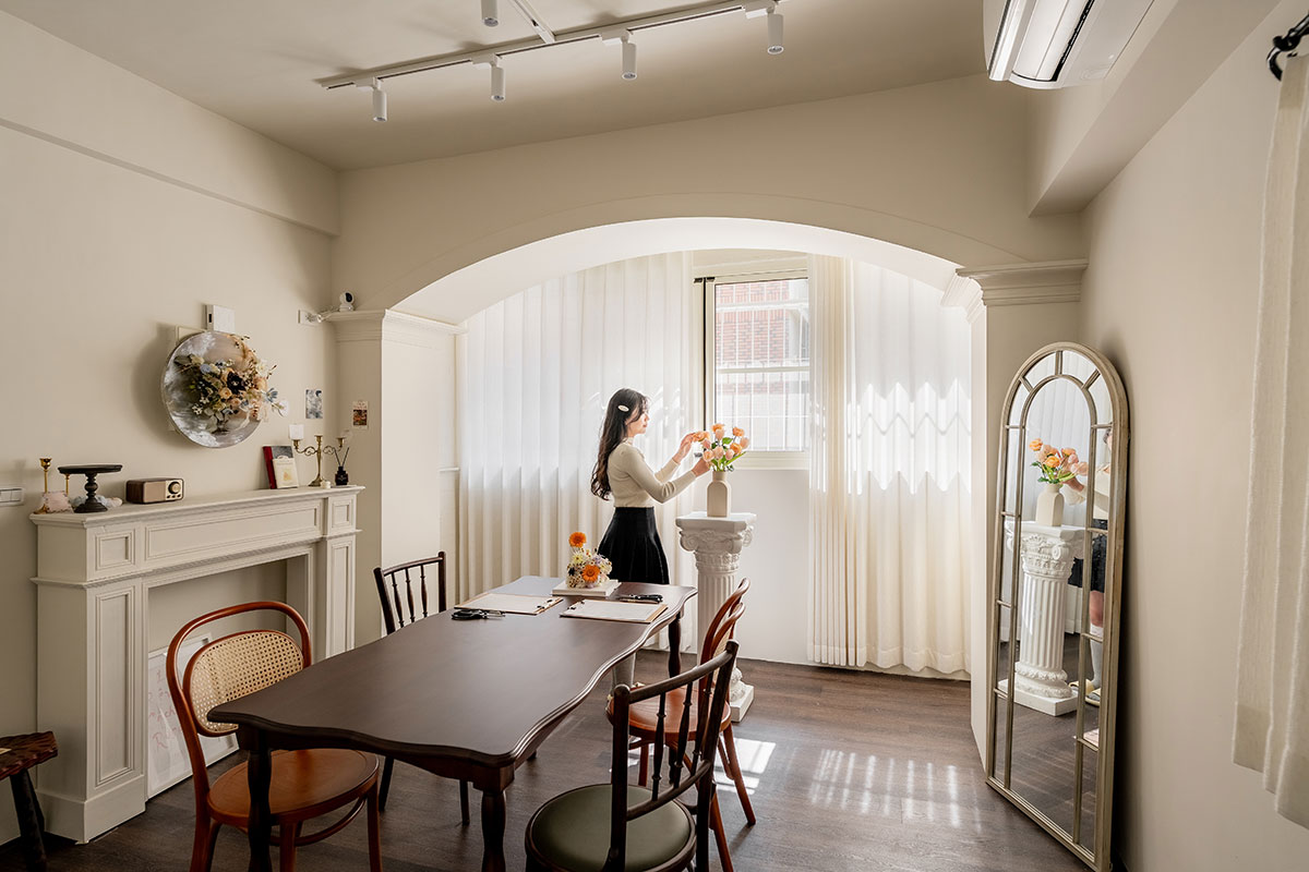 包花區、花藝教室