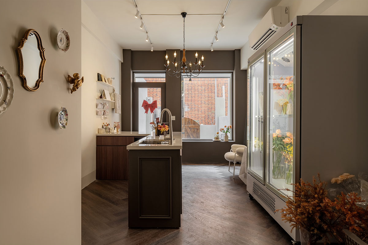 櫃台、鮮花保鮮櫃