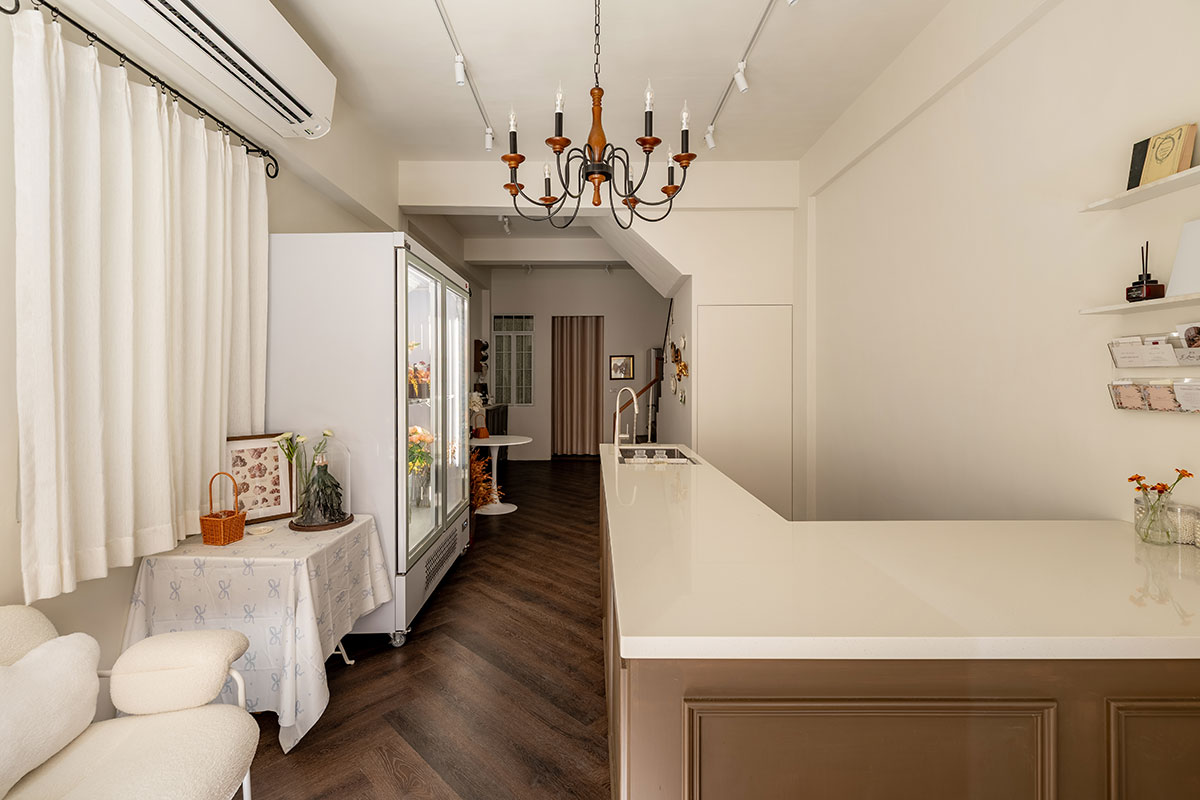 櫃台、鮮花保鮮櫃