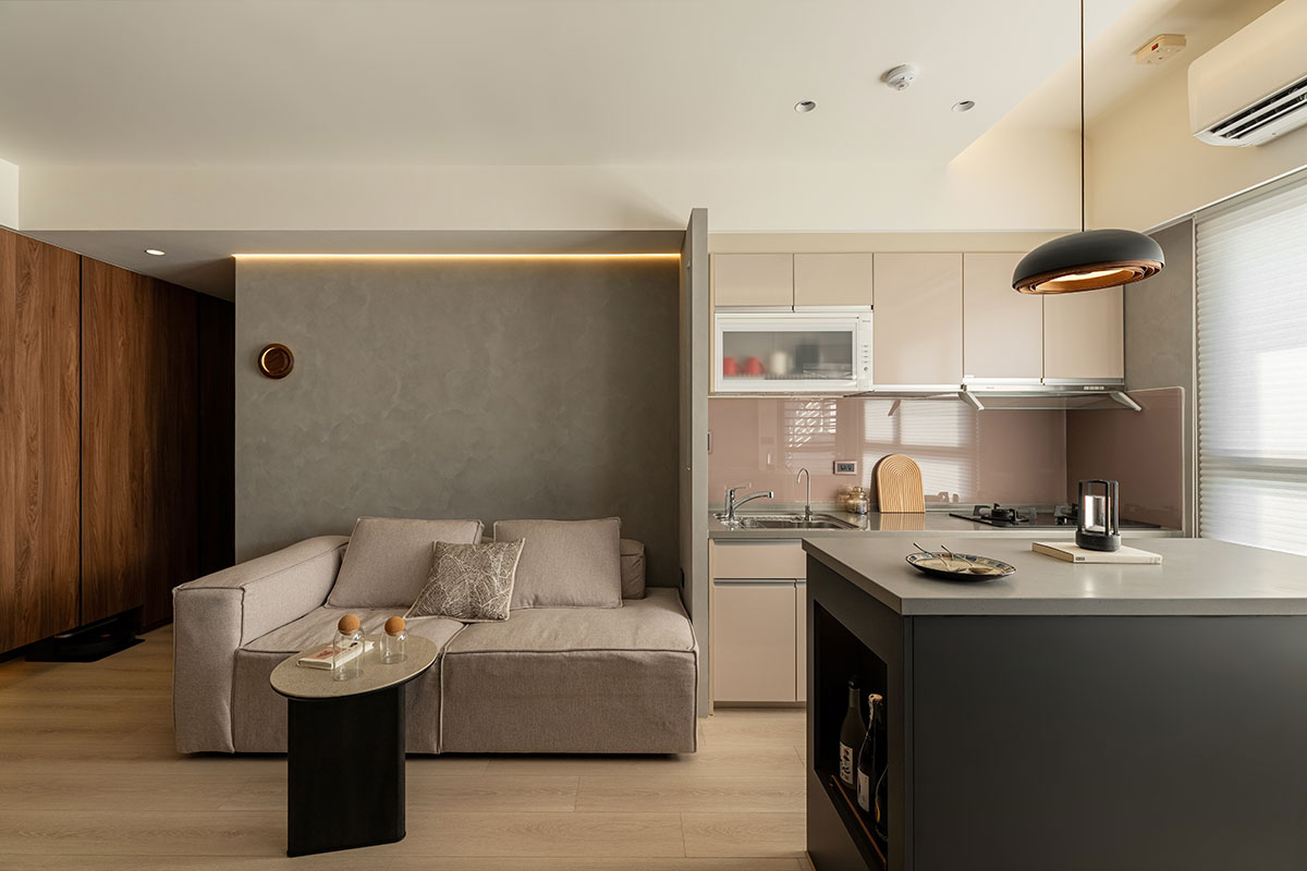 客廳、餐廳、廚房